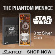 3 oz Silver Phantom Menace Coin