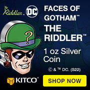 1 oz Silver Faces of Gotham