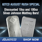 Silver Johnson Matthey Bars Sale