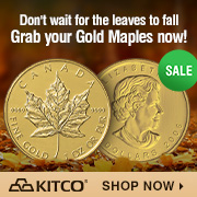 1 oz Gold Maple Leaf Coin Sale