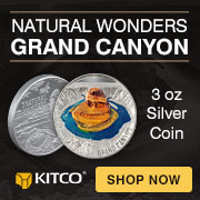 3 oz Silver Grand Canyon Coin