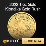 2022 1 oz Gold Klondike Gold Rush