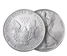 1 oz Silver American Eagle Coin .999