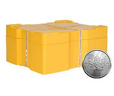 2025 MintFirst� Silver Maple Leaf Coin Monster Box (500 coins)