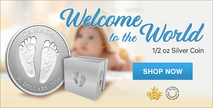 1/2 oz Silver Welcome to the World Coin 2026