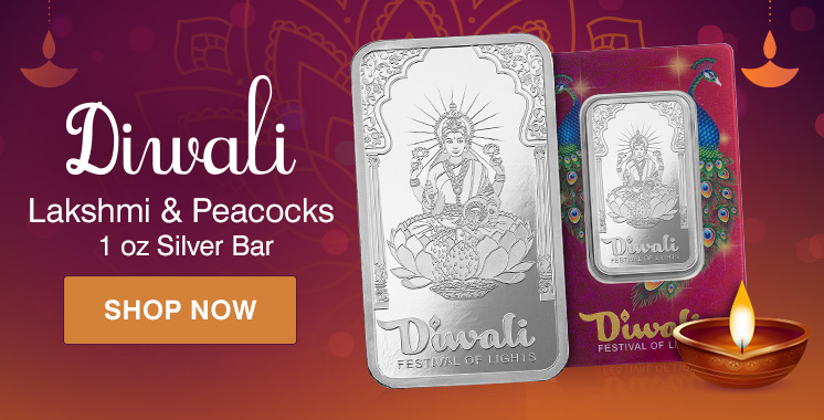 1 oz Silver Diwali Bar