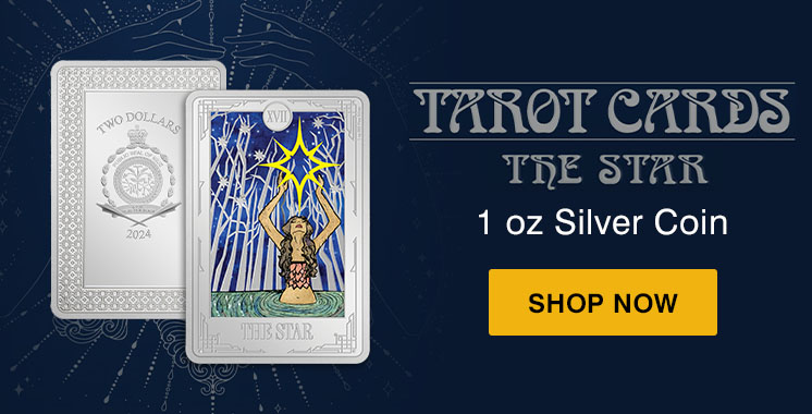 1 oz Silver Tarot The Star Card Coin