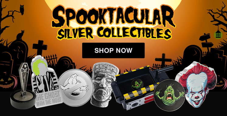 Silver Halloween Coins