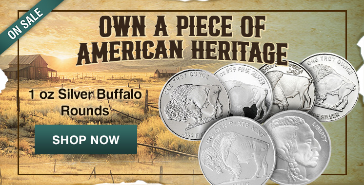 Silver Buffalo Rounds Sale 