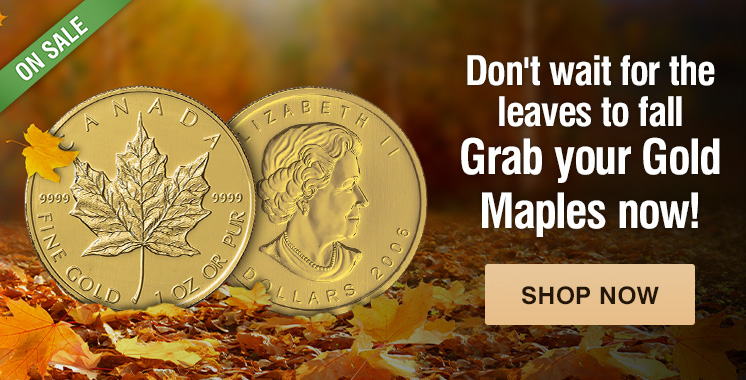 Gold Maple Leaf Coins Sale