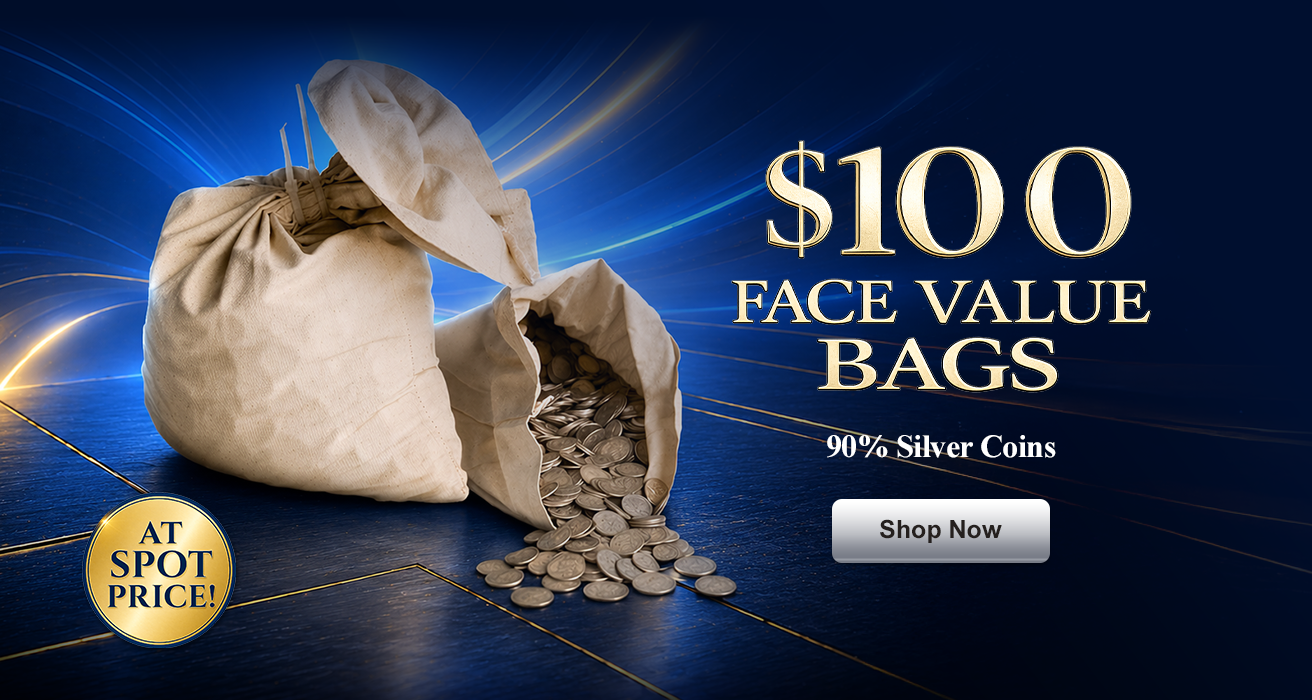 Silver $100 Face Value Bags Promotion