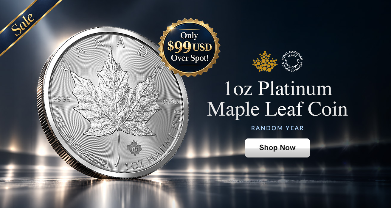 1 oz Platinum Maple Leaf Coin Sale