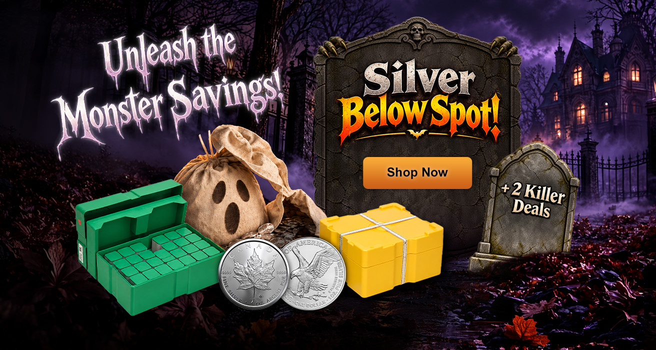 Silver Below Spot Halloween Sale