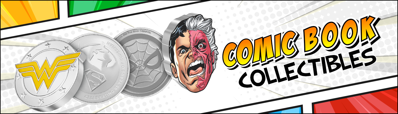 Comic Book Collectible Coins