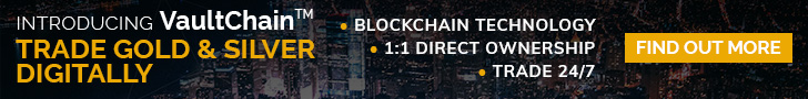 Banner ad for VaultChain, text saying Introducing VaultChain and a Learn More button.