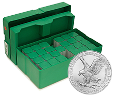 2024 MintFirst� 1 oz Silver Eagle Monster Box (500 Coins)
