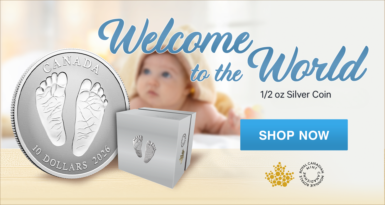2026 1/2 oz Silver Welcome to the World Coin