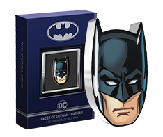 1 oz Silver Faces of Gotham BATMAN Coin (2022)