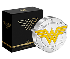 1 oz Silver WONDER WOMAN Logo Coin (2022)