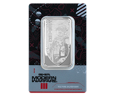 1 oz Silver Call of Duty� 20th Anniversary Bar