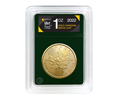 2022 1oz Gold Maple Leaf Coin MintFirst