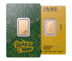 5 g Gold PAMP Lucky Pig Bar