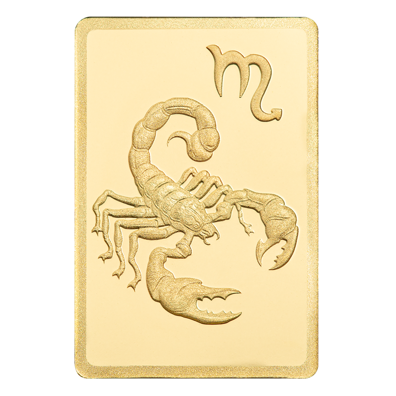 Buy 0.5 g Gold Zodiac Scorpio Bar, image 2
