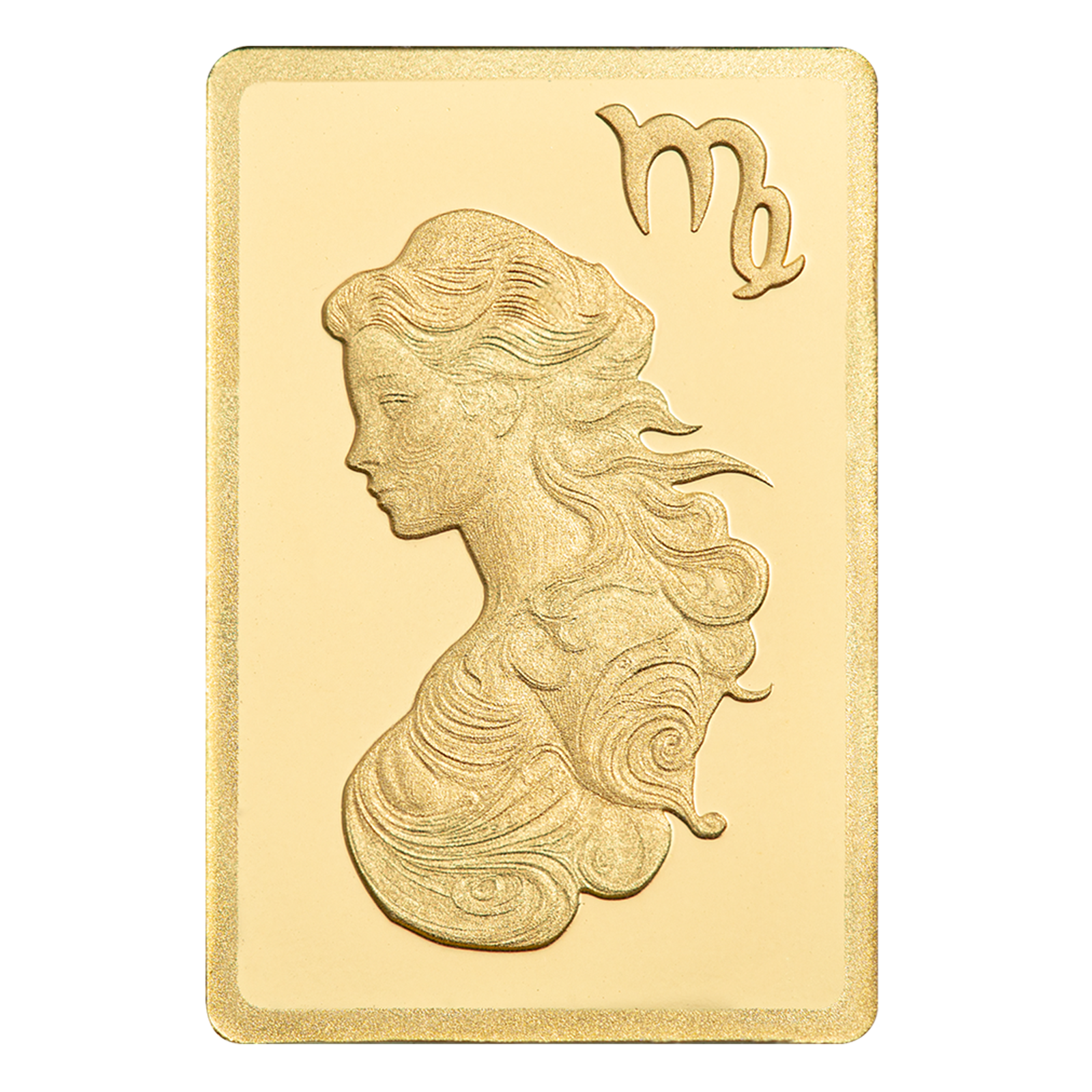 Buy 0.5 g Gold Zodiac Virgo Bar, image 2