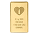 Buy 0.5 g Gold Coca-Cola Love The Real Thing Bar, image 1