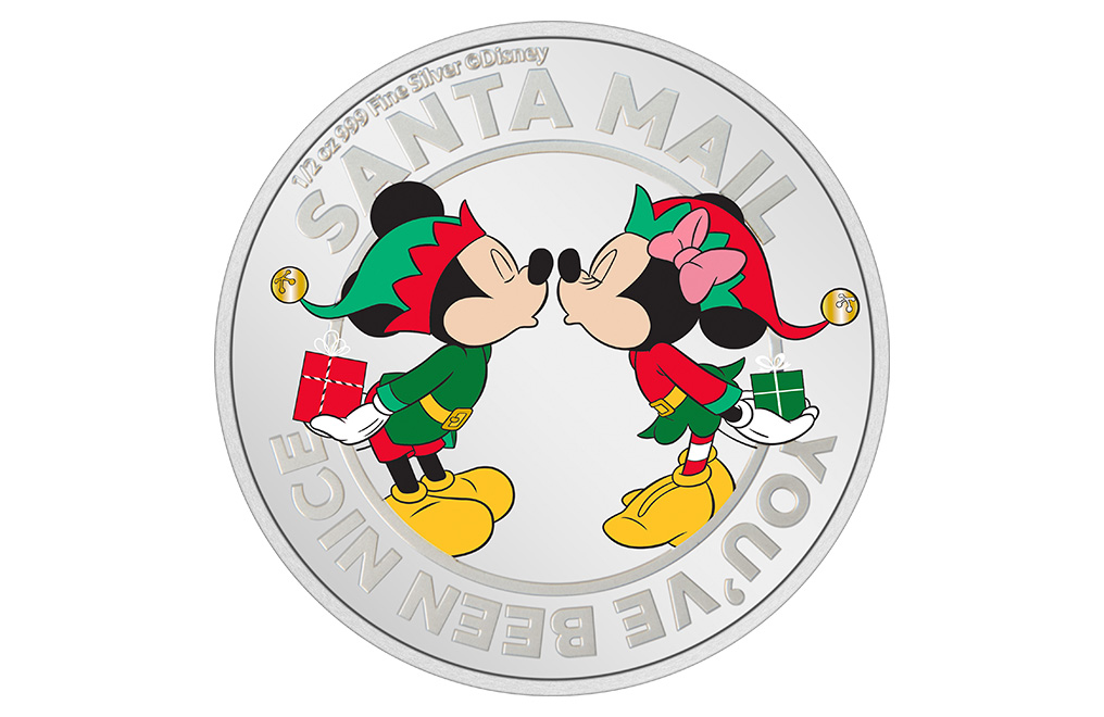 Buy 1/2 oz Disney Season's Greetings Coin (2022), image 0