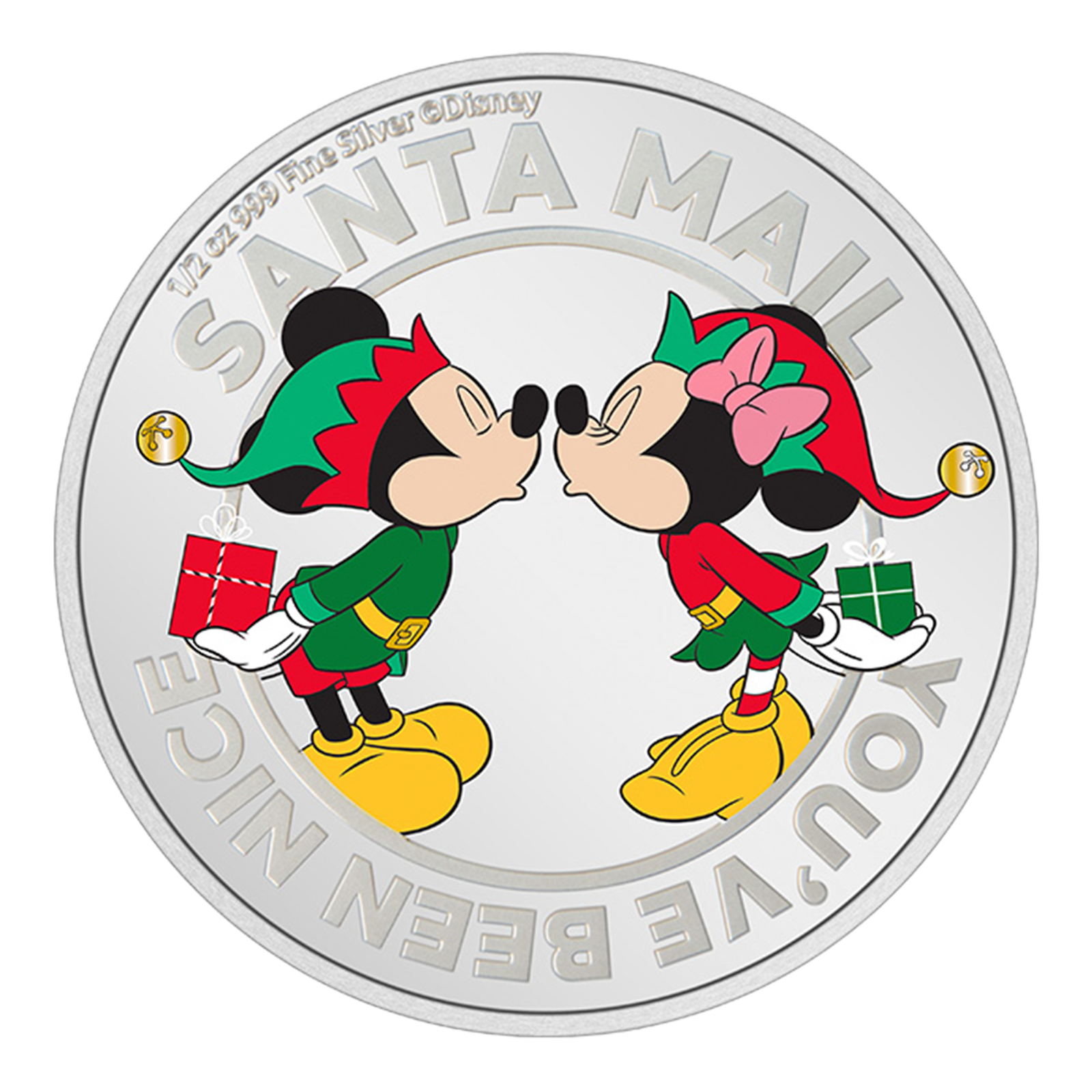 Buy 1/2 oz Disney Season's Greetings Coin (2022), image 0