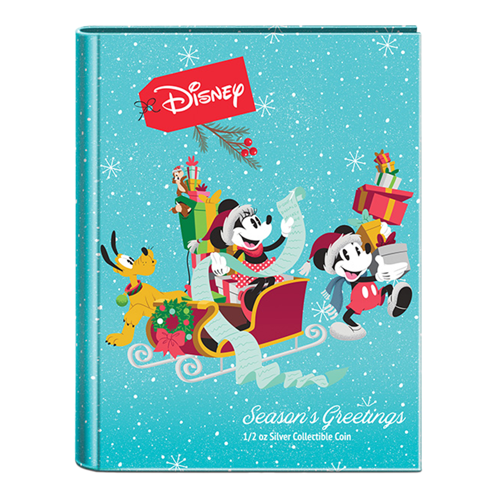 Buy 1/2 oz Disney Season's Greetings Coin (2022), image 3