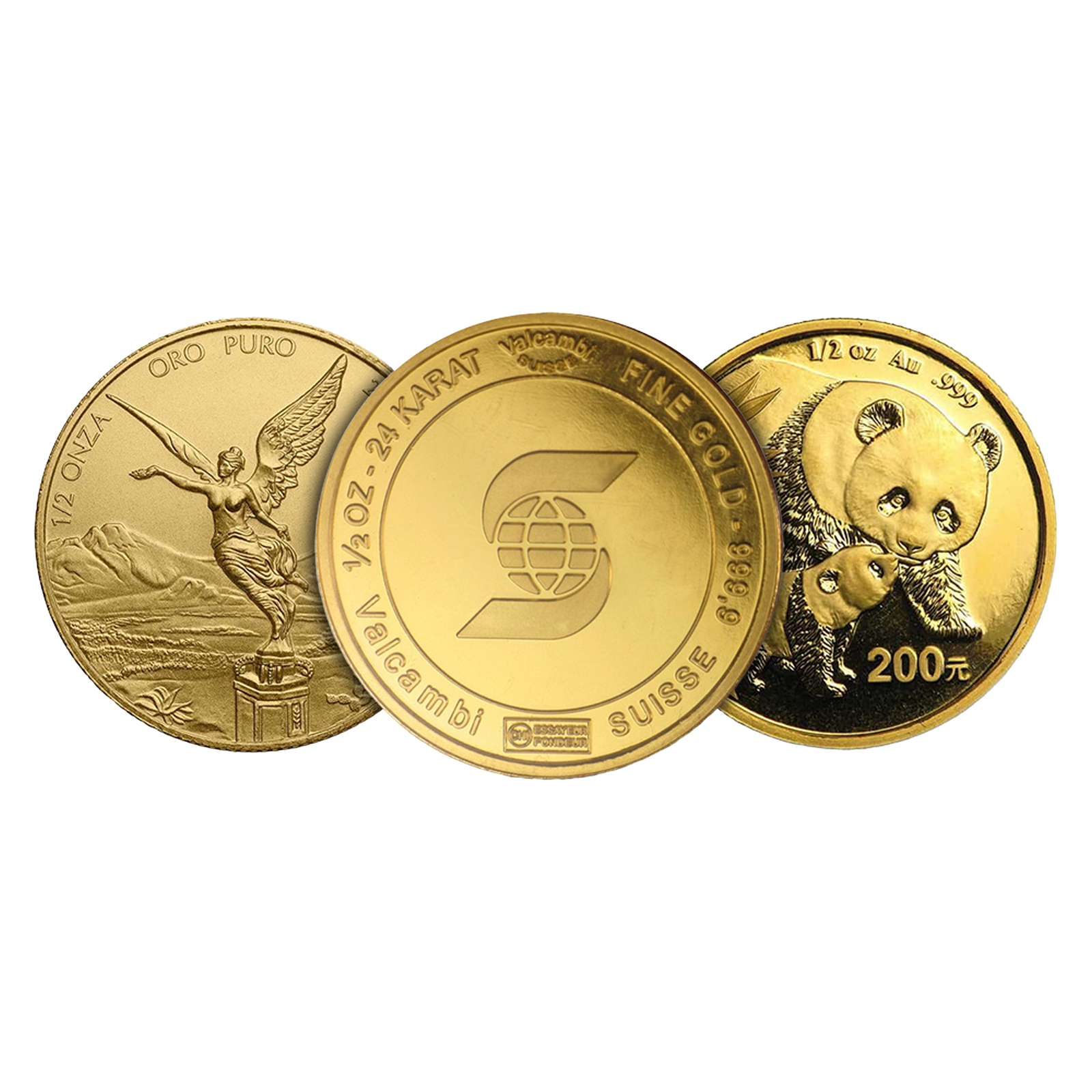 1/2 oz Gold Round or Coin .999+ (Any Mint, Random Year), image 0