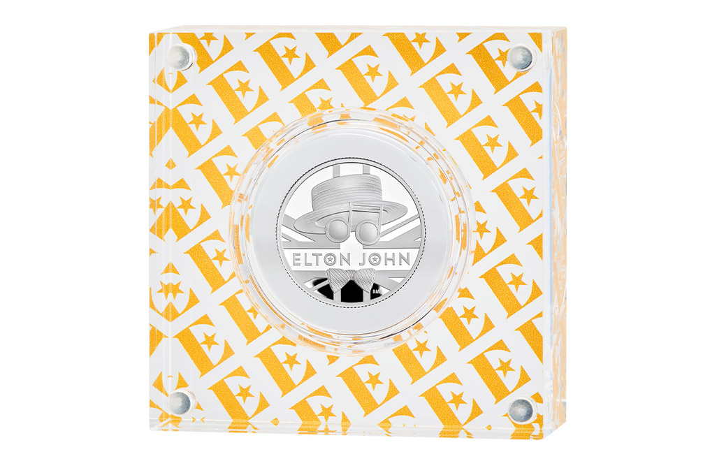 Buy 1/2 oz Silver Music Legends Elton John Coin (2020), image 2
