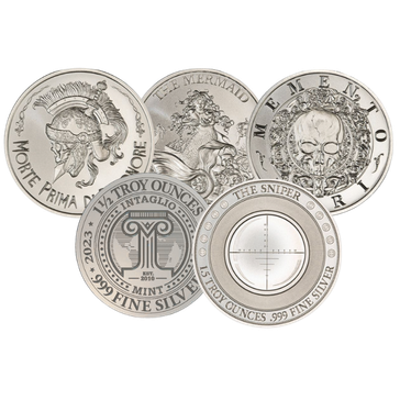 1.5 oz Silver Round or Coin .999+ (Any Mint, Random Year), image 0