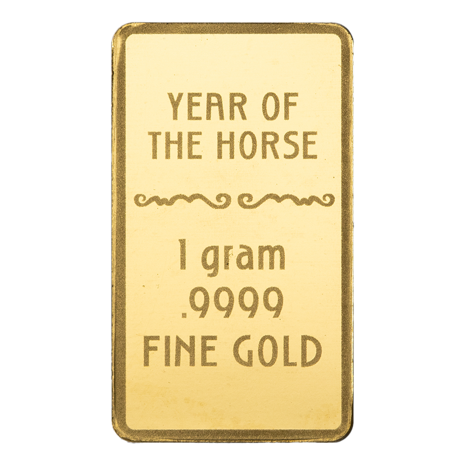 Buy 1 g Gold Year of the Horse Bar (2026) {CAN: Shipping Week of Feb 16th}, image 2