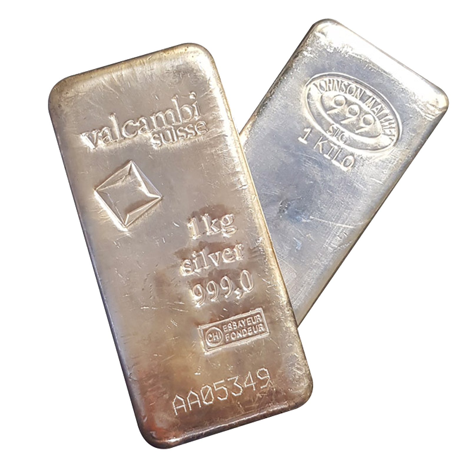 1 kg Silver Bars, image 0