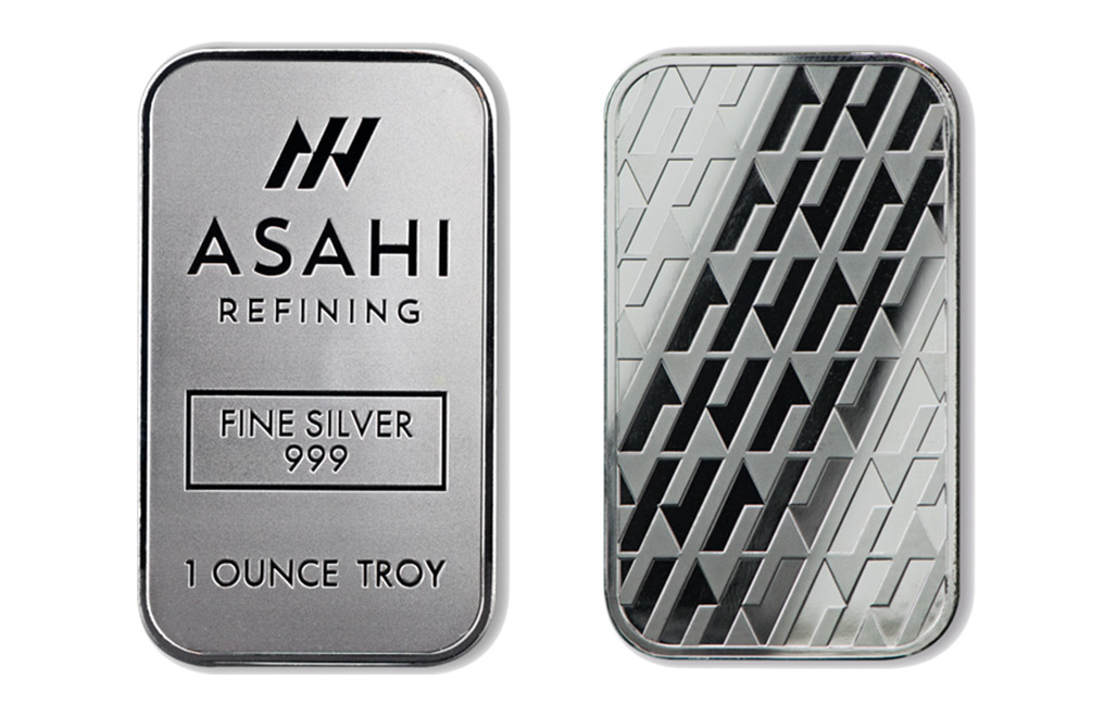 Buy 1 oz Silver Asahi Bars, image 2