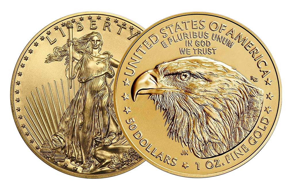 Buy 1 oz Gold Eagle Coins (new design - mid 2021 and later), image 2