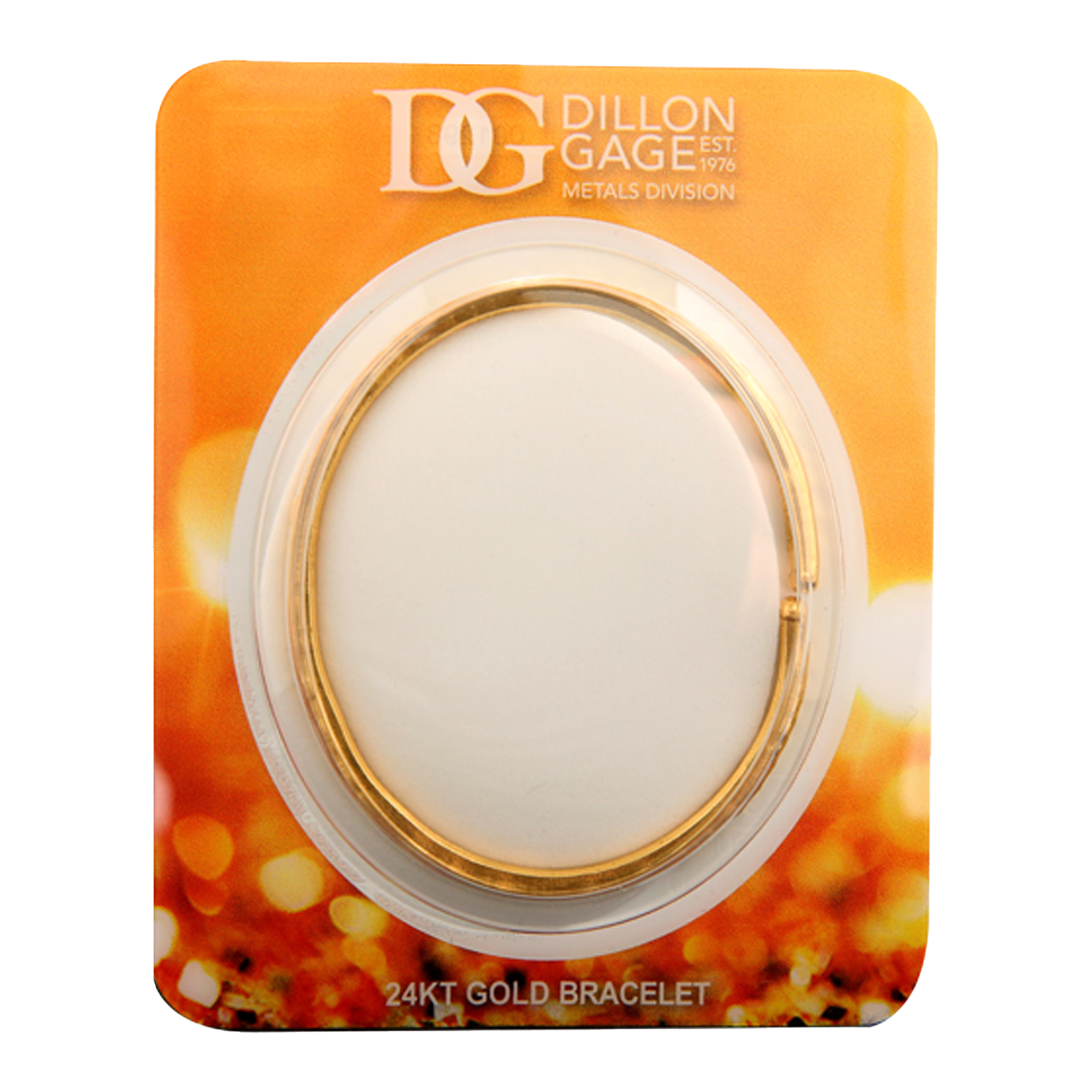 Buy 1 oz Hammered Gold Bullion Bracelet, image 0