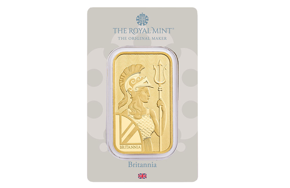 Sell 1 oz Britannia Gold Minted Bars (in untampered assay only), image 0