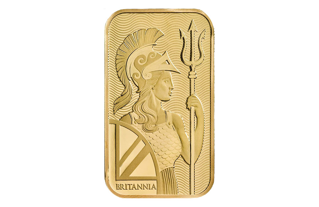 Buy 1 oz Britannia Gold Minted Bars (w/ assay), image 2
