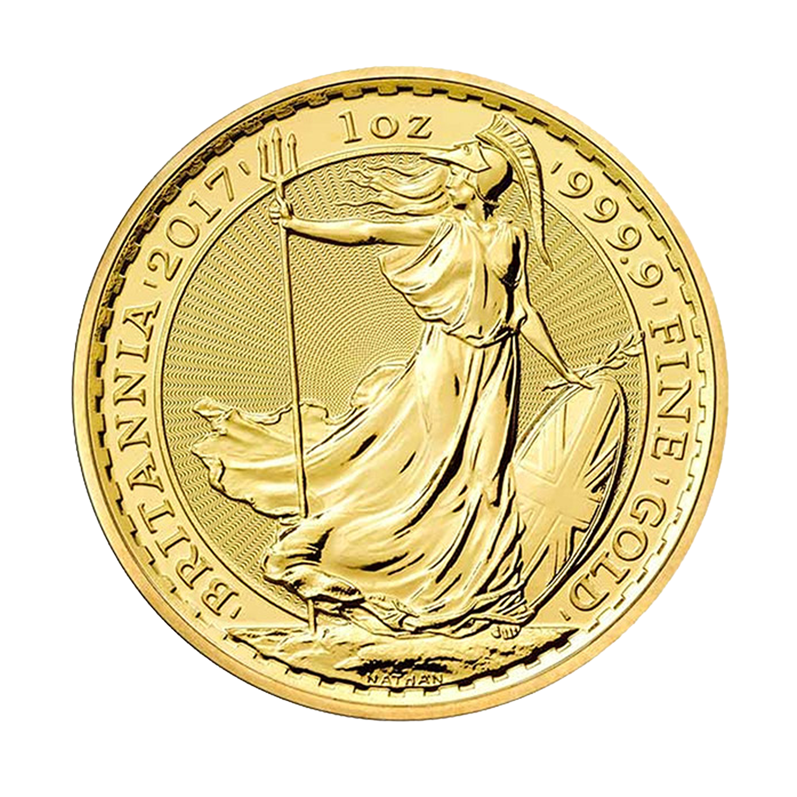 1 oz Gold British Britannia Coin, image 0