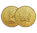 Buy 1 oz Gold Maple Leaf Coin (wear and tear), image 2