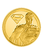 1 oz Gold Classic Superheroes SUPERMAN™  Coin (2022)