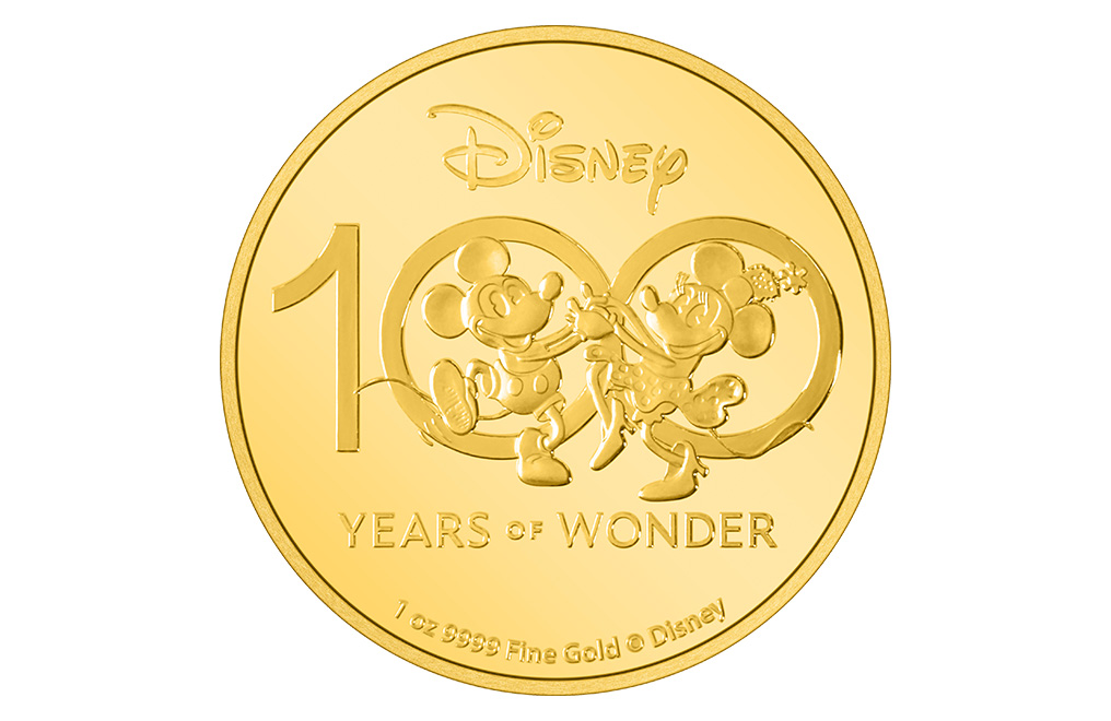Buy 1 oz Gold Disney 100 Years of Wonder Proof Coin (2023), image 0