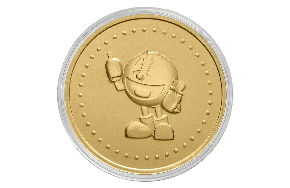 Buy 1 oz Gold PAC-MAN Game Token Round, image 0