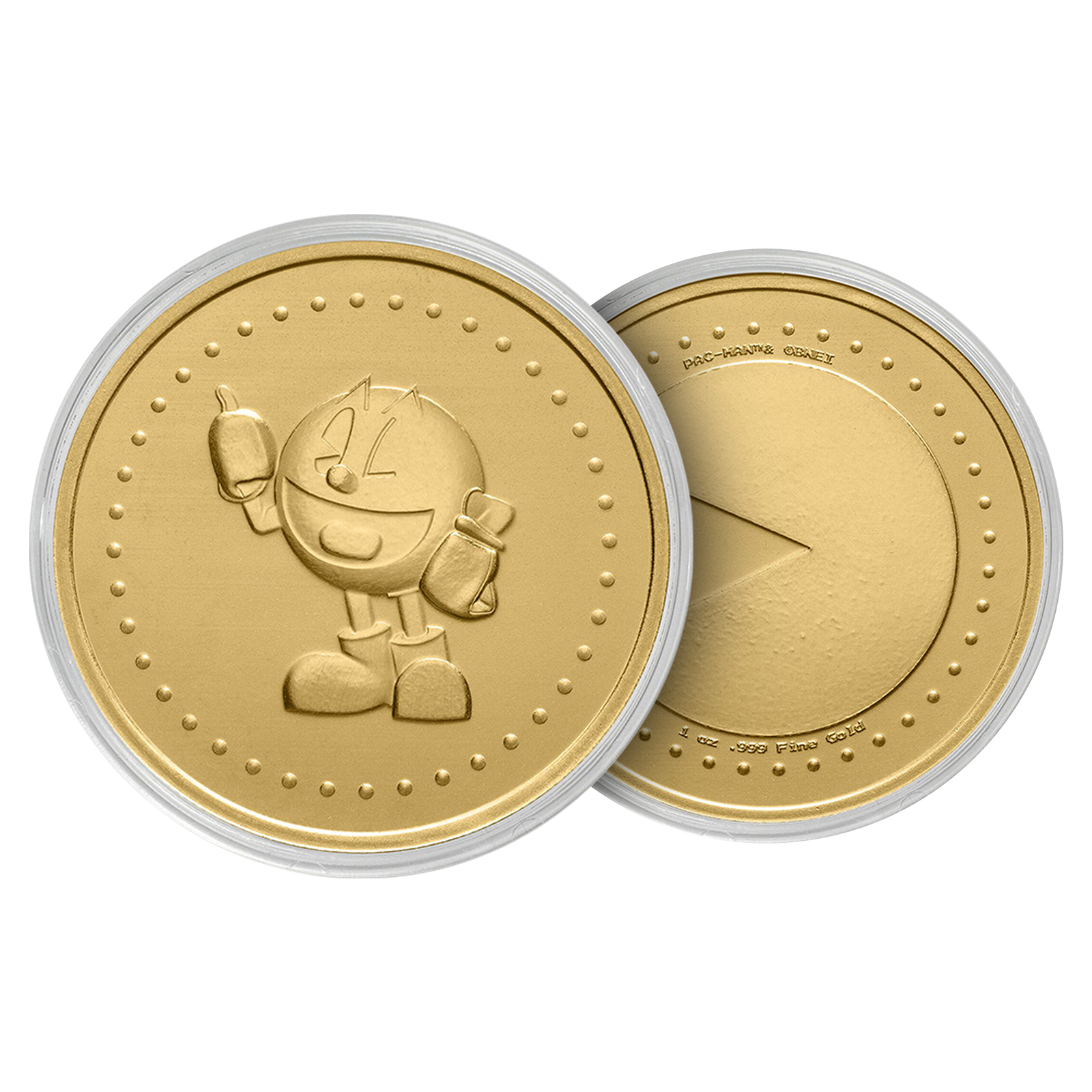 Buy 1 oz Gold PAC-MAN Game Token Round, image 0
