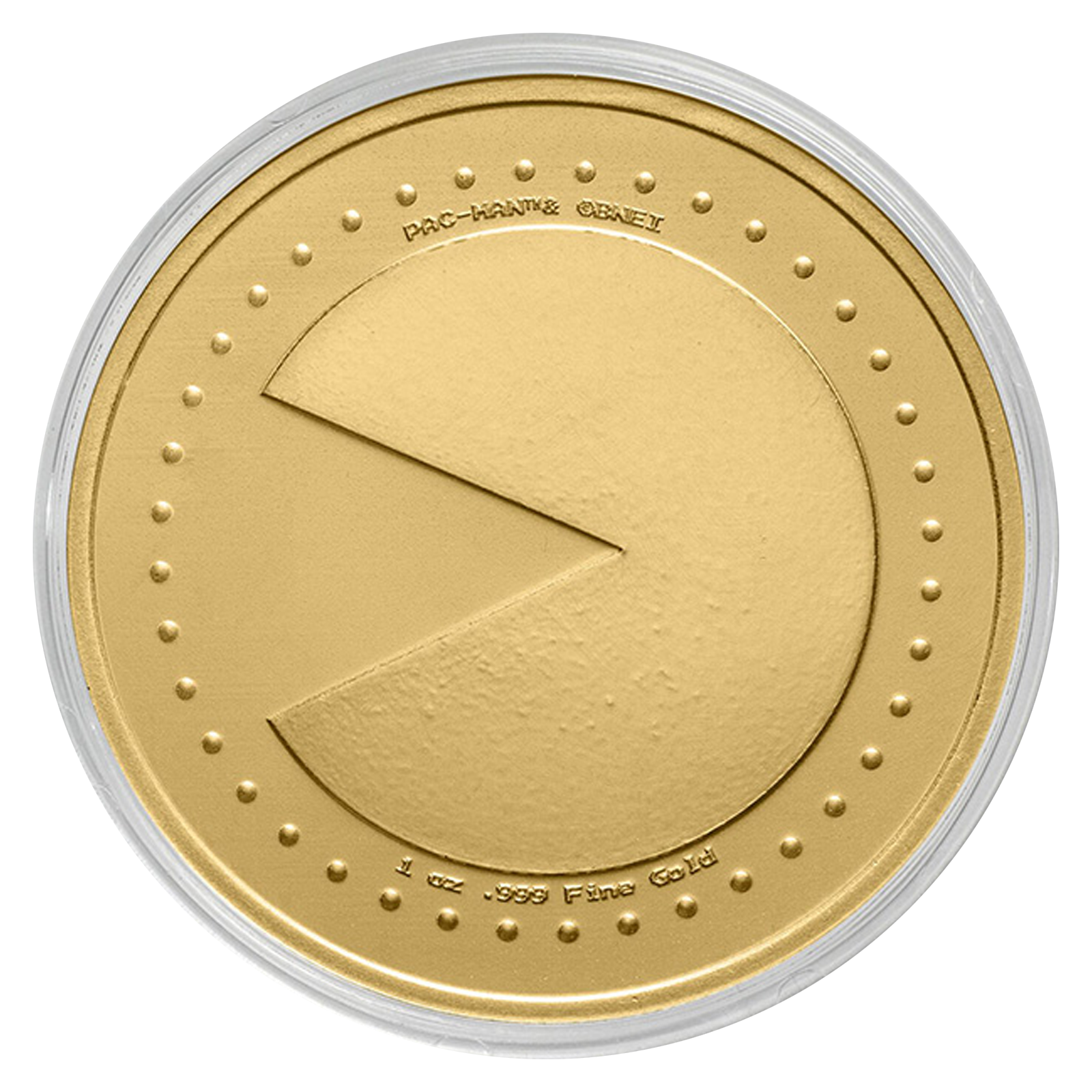 Buy 1 oz Gold PAC-MAN Game Token Round, image 2