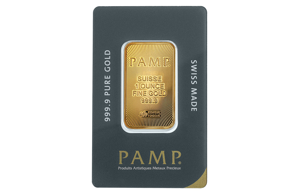 Sell 1 oz Gold Bars - PAMP Suisse (in untampered assay only), image 0